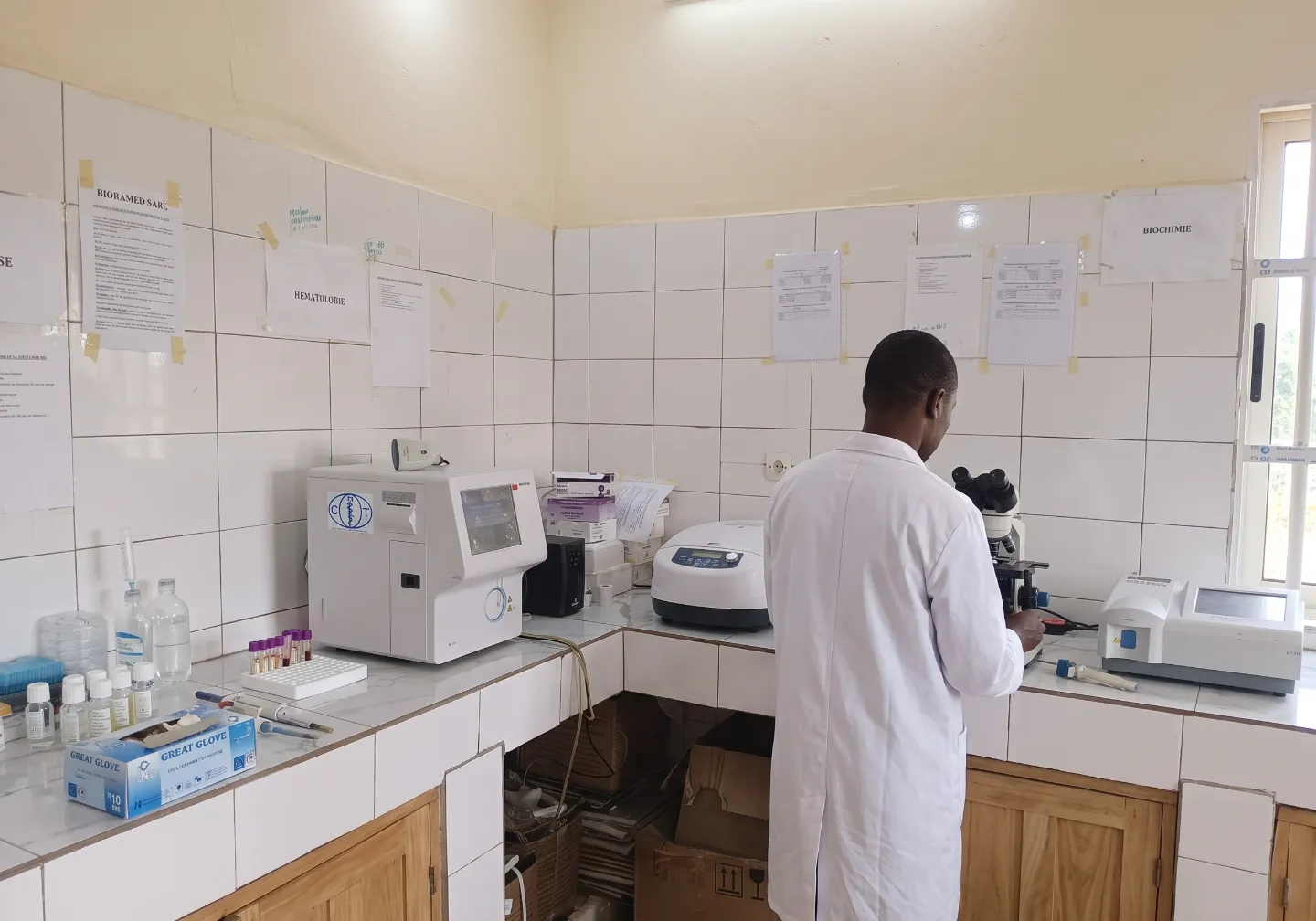 Département Laboratoire de la clinique
